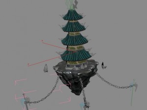 urban architecture - contest ring platform 3D 모델