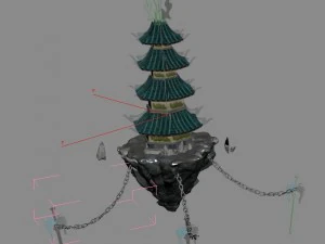 urban architecture - contest ring platform 3D Model