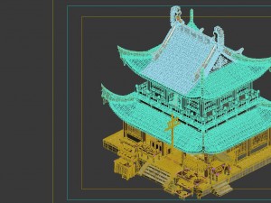 game model - city architecture - clothing store Modelo 3D
