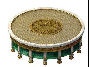 şehir mimarisi - gezi yuvarlak masa 3D Model