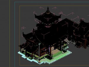 game model - city building - building materials sh 3D 模型