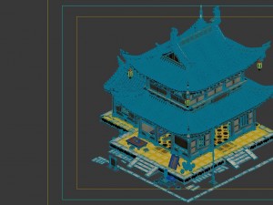 city building - guesthouse 3D Model