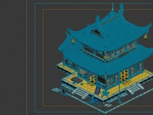 city building - guesthouse 3D Model