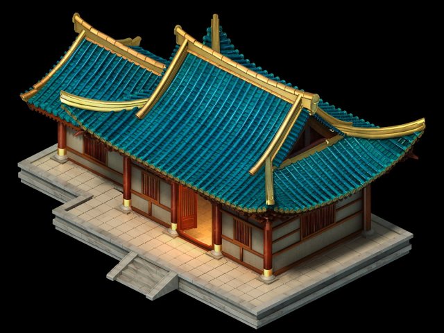 city building - housing 01 3D मॉडल .c4d .max .obj .3ds .fbx .stl .blend 