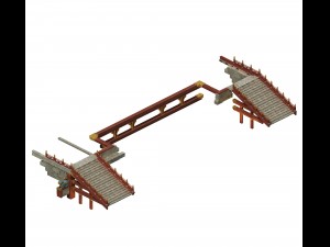 urban architecture - steps Model 3D