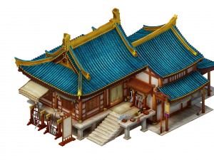 city building - blacksmith 3D Model
