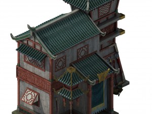 city building - forging shop 3D मॉडल