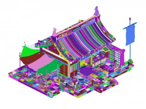 city building - pharmacy 03 3D Model