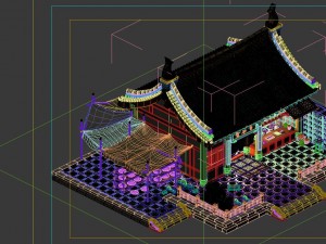 city building - pharmacy 03 3D Model