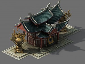 city building - pharmacy 05 3D Model