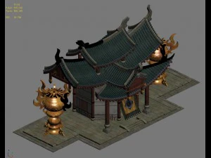 city building - pharmacy 05 3D Model