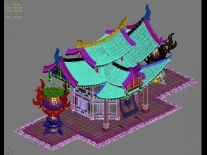 city building - pharmacy 05 3D Модель