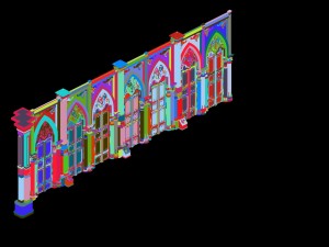 city churches - walls 3D मॉडल