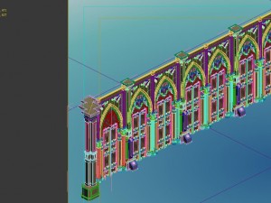 city churches - walls 3D मॉडल