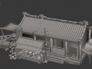 city - inn 13 3D Model