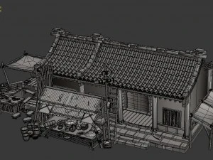 city - inn 13 3D Model