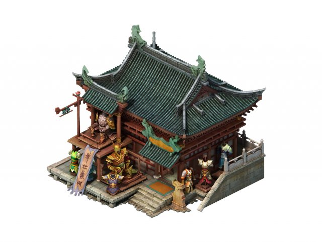 game model - city armor shop equipment shop 3D मॉडल .c4d .max .obj .3ds .fbx .stl .blend 