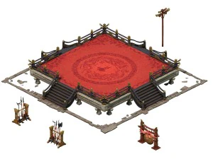 游戏模型-城市-竞赛 3D 模型