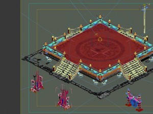 game model - city - contest 3D Модель