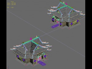 city - residential 18 Modello 3D