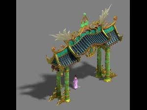 city - archway 3D Model