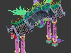 city - archway 3D Модель