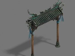 ville - arcade 16 Modèle 3D