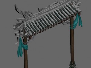 city - archway 16 Modèle 3D