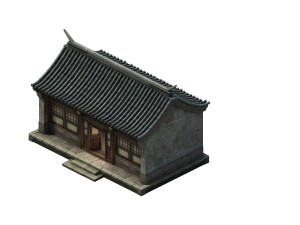 game model - city - ordinary residential 3D मॉडल