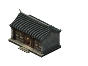 game model - city - ordinary residential 3D Model