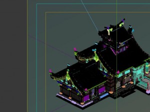 game model - the city - ride pet shop 3D Model