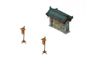 game model - city wangbangwen posted at 3D Model