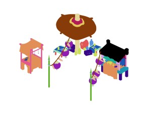city - small shop 02 3D मॉडल