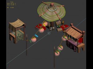 city - small shop 02 3D मॉडल