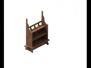 game model - city - grocery store Modelo 3D