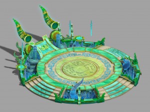 city center - contest arena 3D Model
