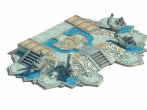 city center - ladder Modelo 3D
