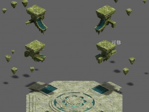 place of birth - altar 3D Model