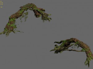 western sichuan river - tree arch 3D मॉडल
