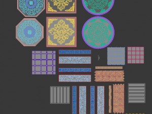large city - parquet Modèle 3D