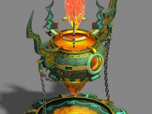 large city - forging shop Modèle 3D