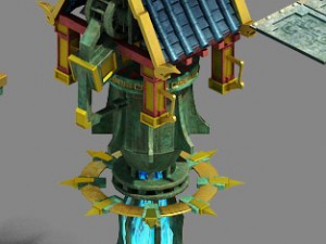 large city - forging shop Model 3D