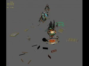 large city - forging shop 3D Model