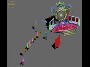 large city - clothing store 02 3Dモデル