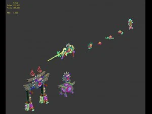 large city - market gate 3D Model