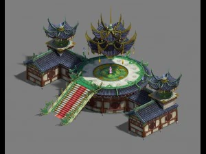 religião da estrada - basílica Modelo 3D