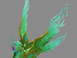 taoism - phoenix 3D Model