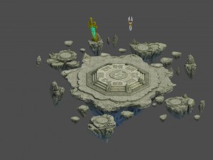 taoism - altar 3D Model