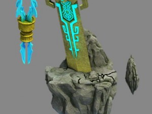 taoism - altar 3D 모델