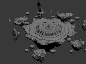 taoism - altar 3D 모델